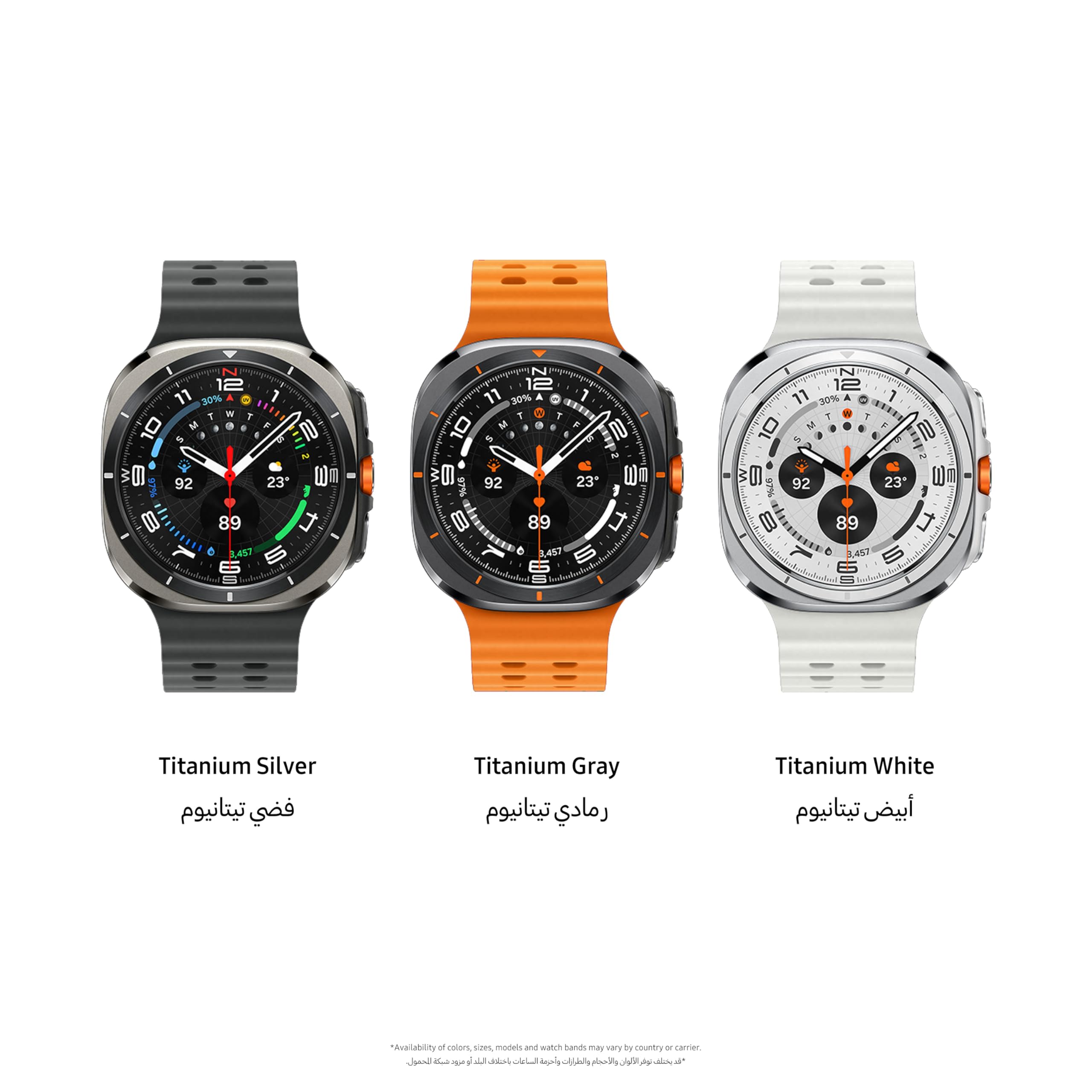 ساعة ذكية Watch Ultra، 47 مم، LTE، مراقبة الصحة، تتبع اللياقة البدنية